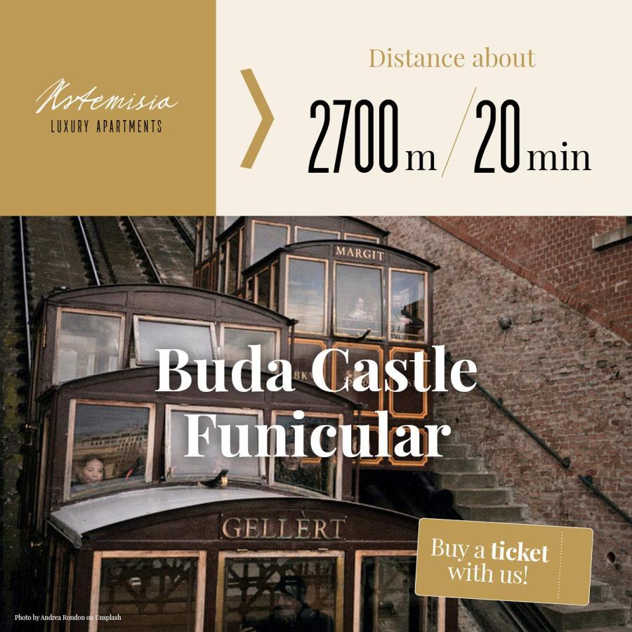 Artemisia Luxury Apartments Jardin Budapeste Exterior foto