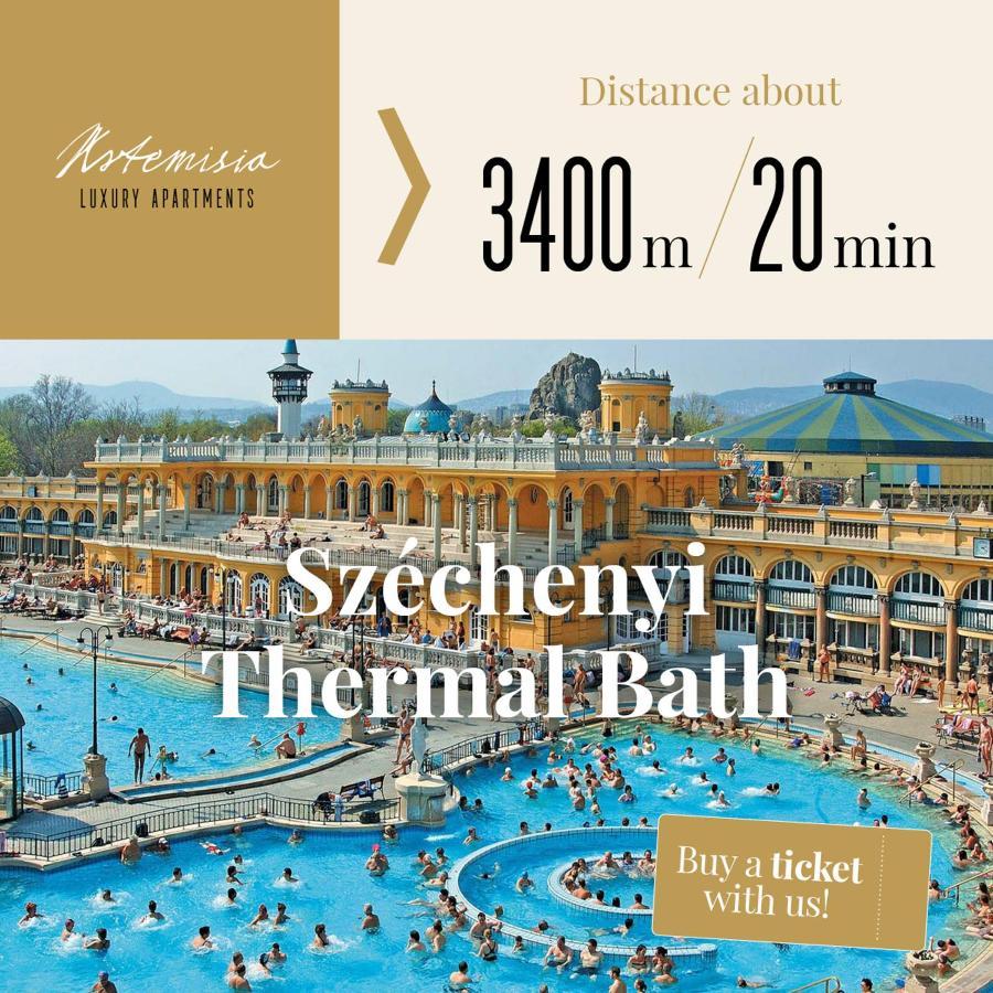 Artemisia Luxury Apartments Jardin Budapeste Exterior foto