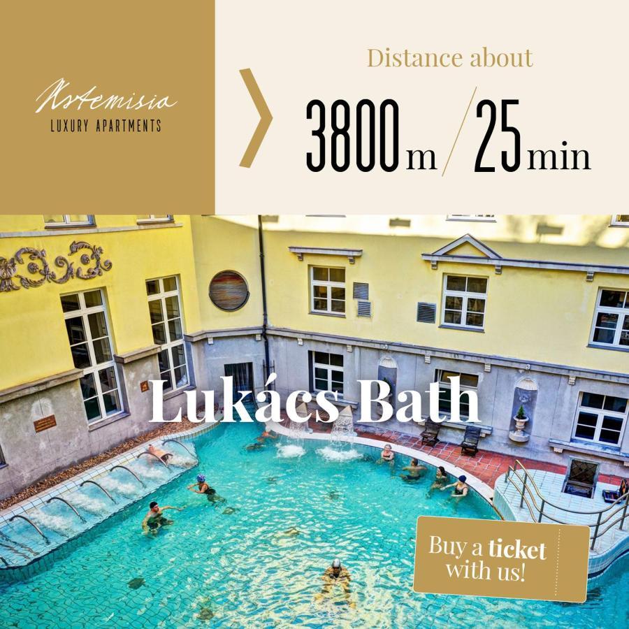 Artemisia Luxury Apartments Jardin Budapeste Exterior foto