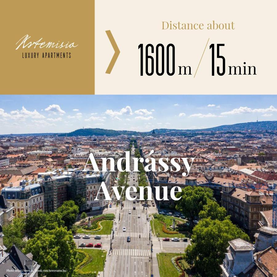 Artemisia Luxury Apartments Jardin Budapeste Exterior foto