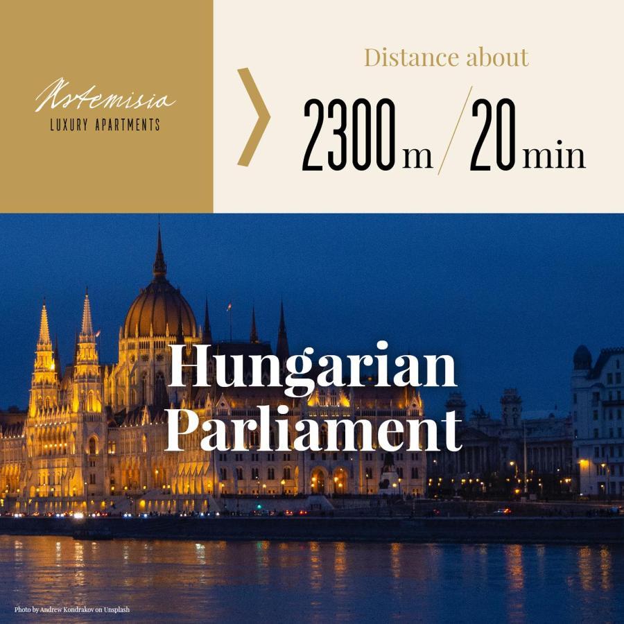 Artemisia Luxury Apartments Jardin Budapeste Exterior foto